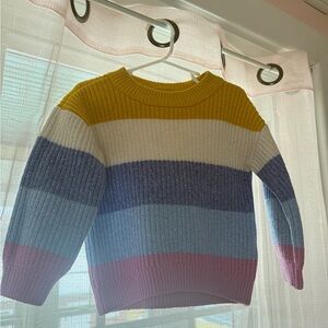 Old Navy Colorful Striped Kids Sweater